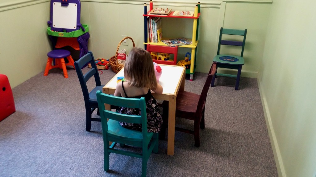 Play room after makeover