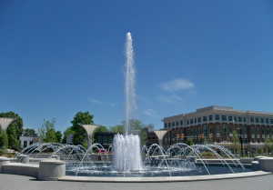 Fountain Park in downtown Rock Hill