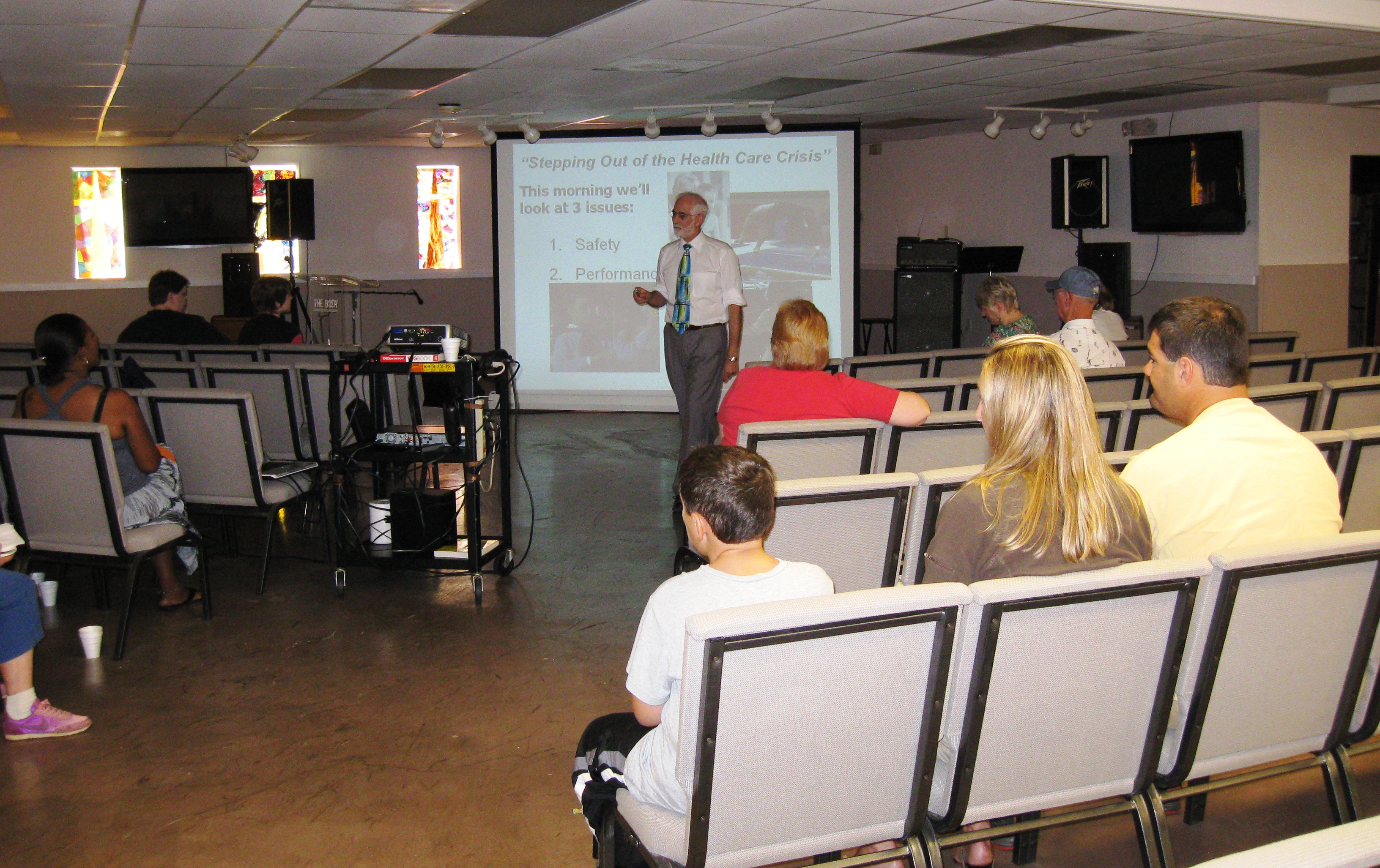 Dr. Brown speaks at Family Health Forum